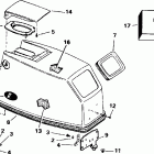SE40RSLZ Капот-Evinrude