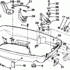 SE65RSYM Нижний кожух двигателя