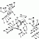 SE65RSYM Shift & throttle linkage
