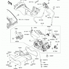 Brute Force 750 4x4i (KVF750-F8F) Акселератор