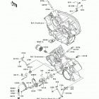 KFX700 (KSV700-B8F) Масляный и водяной насос. фильтр масленый