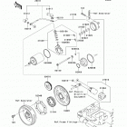 Brute Force 650 4x4i (Canada Only) (KVF650-F8F) Starter motor(f7f / f8f)