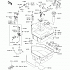 Brute Force 650 4x4i (KVF650-F8F) Fuel tank(f7f-faf)