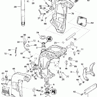 E115TLEOR Stern bracket - power trim & tilt