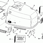 E130CXAOR Капот-Evinrude