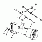 E150WTLEOR Trim / tilt gauge kit