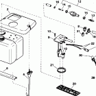 E150WTXEOR Oil tank kit - 1.8 gallon