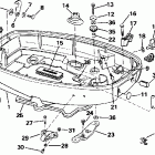 E20ELEOR Нижний кожух двигателя