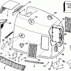 E250CZEOR Капот-Evinrude