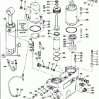 E250CZEOR Power trim / tilt hydraulic assy.