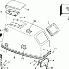 E40TELEOD Engine cover - evinrude rope start only