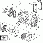 E4RDHEOD Cylinder, crankcase, & intake manifold