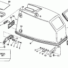 E55RSLG Капот-Evinrude
