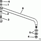 E60TLEOC Steering link kit (w / o power trim & tilt)