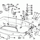 E65RSLC Нижний кожух двигателя