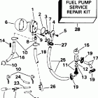 E65WMLEOC Fuel pump & filter - non-vro models
