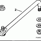 E88MSLEOS Steering link kit (with power trim & tilt)