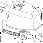 E90TLEOR Капот-Evinrude