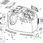 LE200SLEOC Engine cover - evinrude - 200stl, 225stl