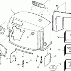 E150WTXERC Капот-Evinrude