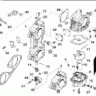 E200CXERS Carburetor and linkage - 225 suffix 