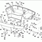 E250CZERC Нижний кожух двигателя