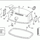 E30EERM Капот-Evinrude