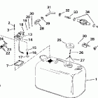 E140CXERE Fuel tank with gauge