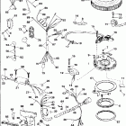 E50TELERE Ignition system - electric start and tl models only