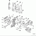 E55RWLERE Intake manifold & air silencer