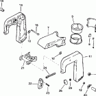 HE2DRERM Stern bracket & swivel bracket