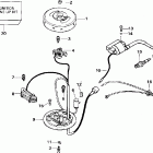 HE3RERM Armature plate & coil assembly