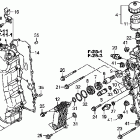 ARX1500T3 Oil tank cover - front cover