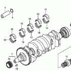 ARX1500T3 Коленвал,поршни