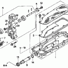 ARX1200N3 Масляный насос и картер