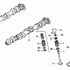ARX1200N3 Распредвал и клапана