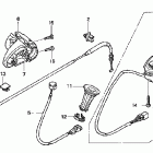 ARX1200N3 Рулевые переключатели и троса