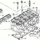 ARX1200T2 ГОЛОВКА ЦИЛИНДРА