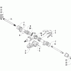 400 4x4 Man VP Rear axle assembly