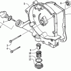 50 Utility Crankcase cover assembly