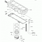 Ultra 260LX (JT1500-FAF) Цилиндр и поршни