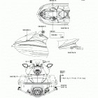 Ultra 260LX (JT1500-F9F) Наклейки предупреждения