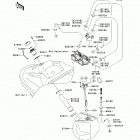 800 SX-R (JS800-A8F) ТОПЛИВНЫЙ БАК