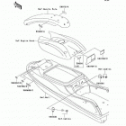 800 SX-R (JS800-A3) Наклейки предупреждения