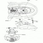 Ultra 130 (JH1100-B4) Наклейки предупреждения