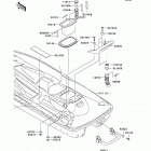 1100 STX D.I. (JT1100-G1) Hull rear fittings