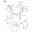 1100 STX D.I. (JT1100-F1) ТОПЛИВНЫЙ БАК