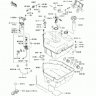 Brute Force 650 4x4i (KVF650-H7F) ТОПЛИВНЫЙ БАК
