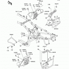 KFX700 (KSV700-A7F) Подножки