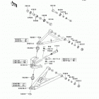 KFX700 (KSV700-A7F) Подвеска
